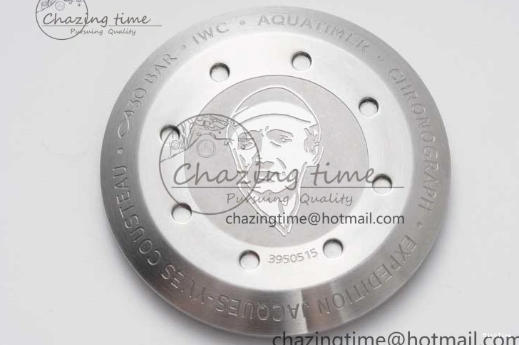 MIROTIME 1218 Aquatimer Chrono SS V6SF 1:1 Best Edition Blue Dial on SS Bracelet A Modern 7032